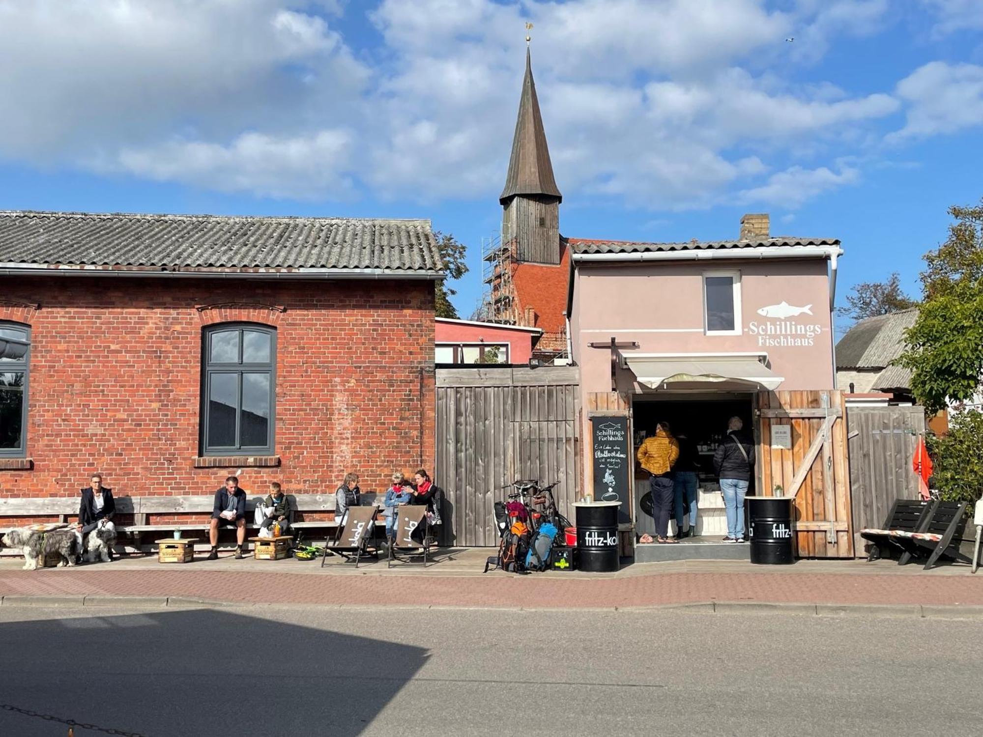 Reetferienhaus - Schaprode Hafen Экстерьер фото